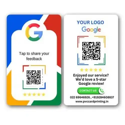QR Code Review Cards
